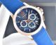 Replica Longines Chronograph Green Face Rose Gold Case Quartz Watch (3)_th.jpg